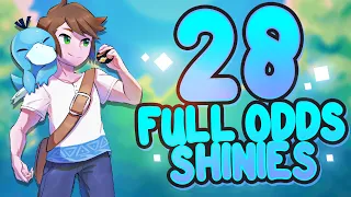 28 Live Full Odds Shiny Pokémon Reactions | 2021 Shiny Pokémon Compilation