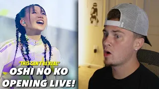 Reacting to YOASOBI "IDOL" LIVE | Oshi No Ko Opening | REACTION!