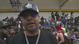 Allen Iverson returns home to host hoops classic