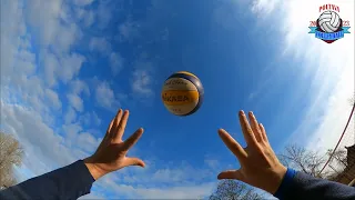 Beach Volleyball Training, First Person View/ Пляжний волейбол від першої особи в Полтаві (2023)