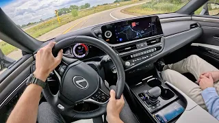 2023 Lexus ES 300h F Sport Handling - POV Driving Impressions