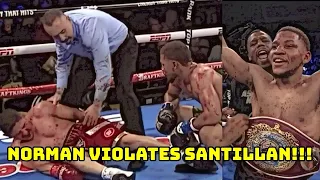 BRIAN NORMAN JR VIOLATES GIOVANI SANTILLAN IN HIS HOMETOWN TO BECOME WORLD CHAMPION!!!