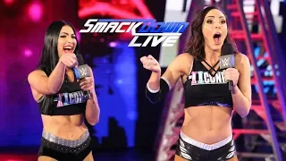 WWE SmackDown Live:Peyton Royce & Billie Kay - Funny moments