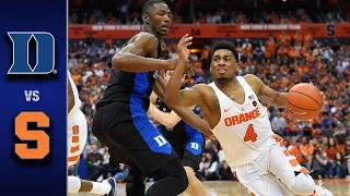 Duke vs. Syracuse Men's Basketball Highlights (2016-17)