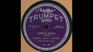 Sherman "Blues" Johnson - Lost In Korea [Trumpet 190 ] - 1953