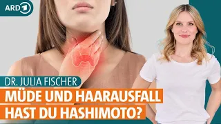 Hashimoto: Symptome für eine Schilddrüsenunterfunktion erkennen | Dr. Julia Fischer | ARD Gesund