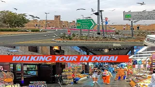 [4K] Walking Tour MEENA BAZAAR DUBAI, Sikka Art Fair , Al Fahidi Historical Neighborhood MyDubai