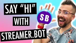 Creating WELCOME MESSAGES In STREAMER.BOT! - FREE DOWNLOAD EXAMPLE