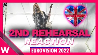 United Kingdom Second Rehearsal: Sam Ryder "Spaceman" @ Eurovision 2022 (Reaction)