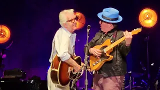 ELVIS COSTELLO AND NICK LOWE  - WHAT'S SO FUNNY ABOUT PEACE, LOVE, AND UNDERSTANDING ?