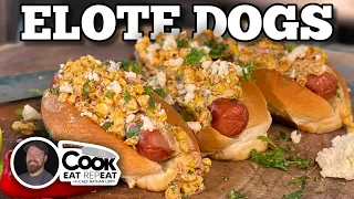 Elote Dogs: An Elevated Twist on Hot Dogs | Blackstone Griddle Recipes