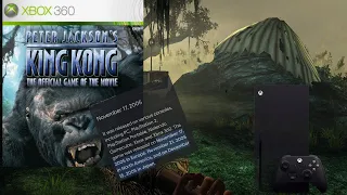 Playing KING KONG 18 Years Later On The Xbox Series X !!!!