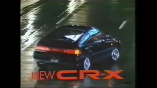1983-1992 HONDA CR-X CM集  with Soikll5