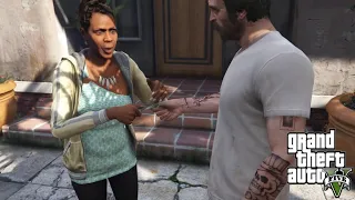 Trevor gives Franklins Aunt Denise Money in GTA 5