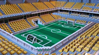Biggest & Most Detailed Lego Football Stadium Build 2023