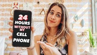 24 Hours Without My Phone Challenge: I Tried A DIGITAL DETOX! | Lucie Fink