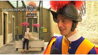 Meet one of the new Swiss Guards!