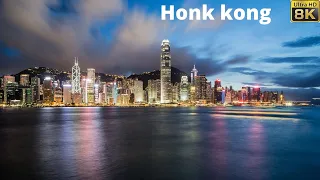 Hong kong city 8k HDR 60FPS DEMO - MRTRAVEL