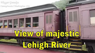 Lehigh Gorge Train ride at Jim Thorpe in the heart of Pocono Mountains