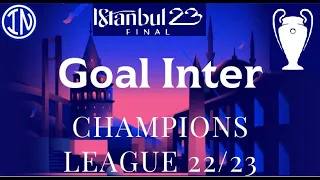 Inter - All goals in the Champions League 2022/23