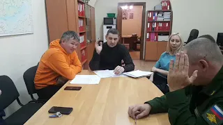 Попытка запрета видеосъемки на заседании ТИК №18 Санкт-Петербурга 29 ноября 2019 года