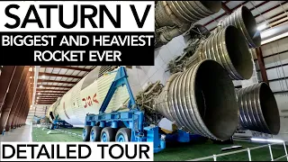 Detailed tour around the Saturn V rocket!