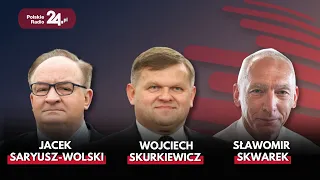 Poranek Polskiego Radia 24 -  Jacek Saryusz-Wolski, Wojciech Skurkiewicz, Jarosław Wojtas