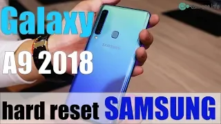 How To Hard Reset / Factory Reset SAMSUNG GALAXY A9 2018 (SM-A820)