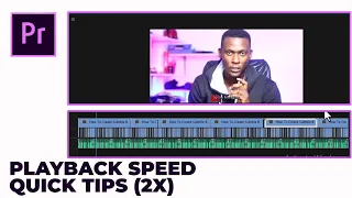 5 TIMELINE PLAYBACK SPEED Quick Tips - Adobe Premiere Pro Tutorial