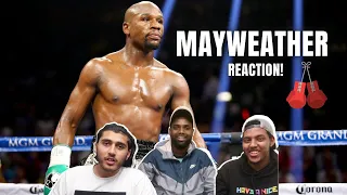 FIRST TIME REACTION TO FLOYD MAYWEATHER! | Half A Yard Reacts