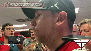 Denny Hamlin Addresses Beef on X w/Marcus Smith; Gives Opinion on Electronic Timing w/Restart Zone