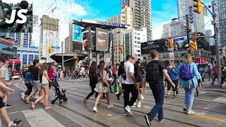 Downtown East on Dundas & Queen | Toronto Walk (Sep 2022)