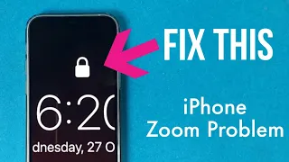 Zoomed Screen Problem iphone  [Permanent Fix] | Zoom out from lock screen on Iphone 12/13