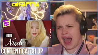 CONTENT CATCH UP: REACTIONS to (G)I-DLE, KEP1ER, MAMAMOO, FROMIS_9, NMIXX & MORE