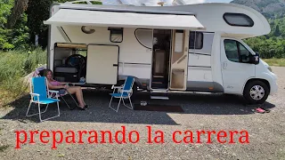 Rumbo a Benasque para el gran Trail del aneto ❤autocaravana giottiline ❤