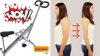 Squat Assist Row-N-Ride | Healthy Life | Burn Fat and Cholesterol Exersices