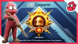 I am CONQUEROR 😍