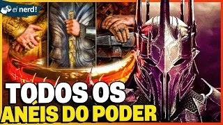 CONHEÇA TODOS OS ANÉIS DO PODER - História COMPLETA! Senhor dos Anéis