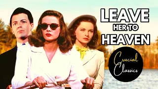 Leave Her to Heaven 1945 film noir, Gene Tierney, Cornel Wilde, Jeanne Craine, full movie reaction