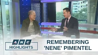 Former PH Senator: Current politicians should emulate Nene Pimentel's brand of public service