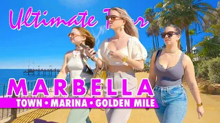 Ultimate Marbella walking tour - February 2024 - Old town, beachfront, marina, golden mile