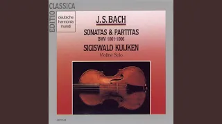 Sonata for Solo Violin No. 3 in C Major, BWV 1005: III. Largo