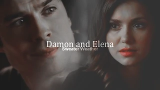 Damon and Elena: Sweater Weather (HDB THAIS)