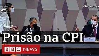 Presidente da CPI da Covid manda prender ex-diretor do Ministério da Saúde