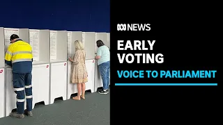 Early referendum voting has begun in half the country | ABC News