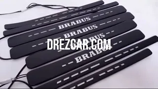 Drezcar.com /Door sills Brabus Mercedes-Benz W223 #doorsills #brabus #w223