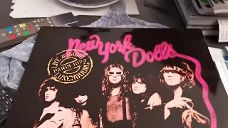 New York Dolls - Jet Boy - Vinyl Live At Radio Luxembourg Paris 1973 LP reissue 2010