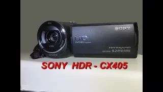 Лучшая бюджетная камера SONY HDR - CX405 ( как снять заглушку для запасной батареи)