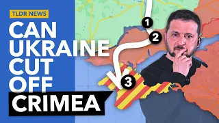 Ukraine Attacks in Zaporizhia: Can they reach Crimea?