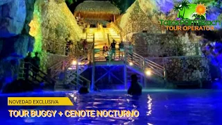 🔥Aventura en buggy con cenote nocturno en Punta Cana